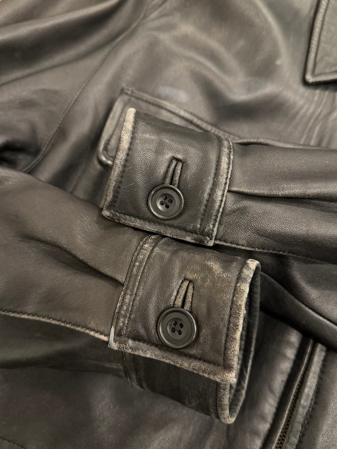 Paul Smith 폴스미스 램스킨 레더 자켓 상품이미지8