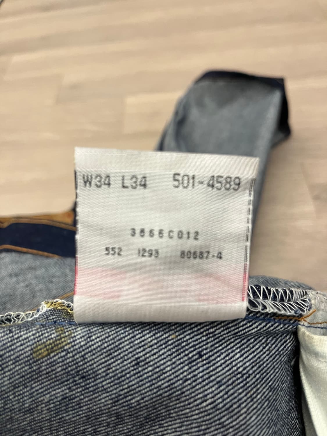 Vintage levis denim 상품이미지9