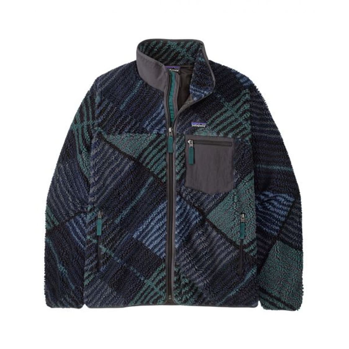 파타고니아 클래식 레트로X 플리스 자켓 레인폴 퀼트 잉크 블랙 상품이미지1