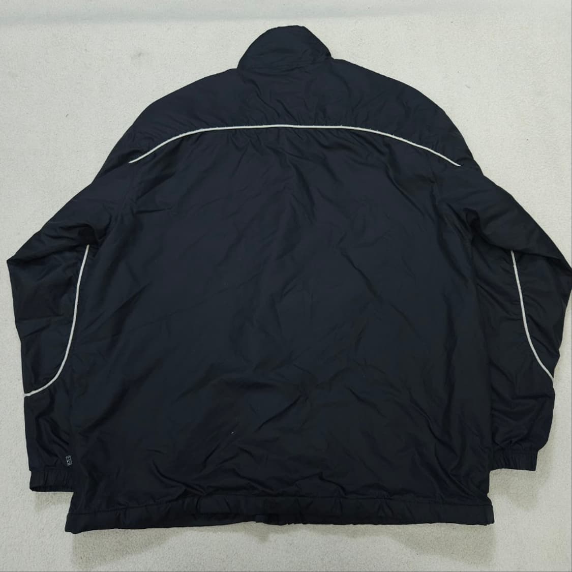 00s 나이키 파이핑 바람막이 점퍼 XL 블랙 상품이미지3