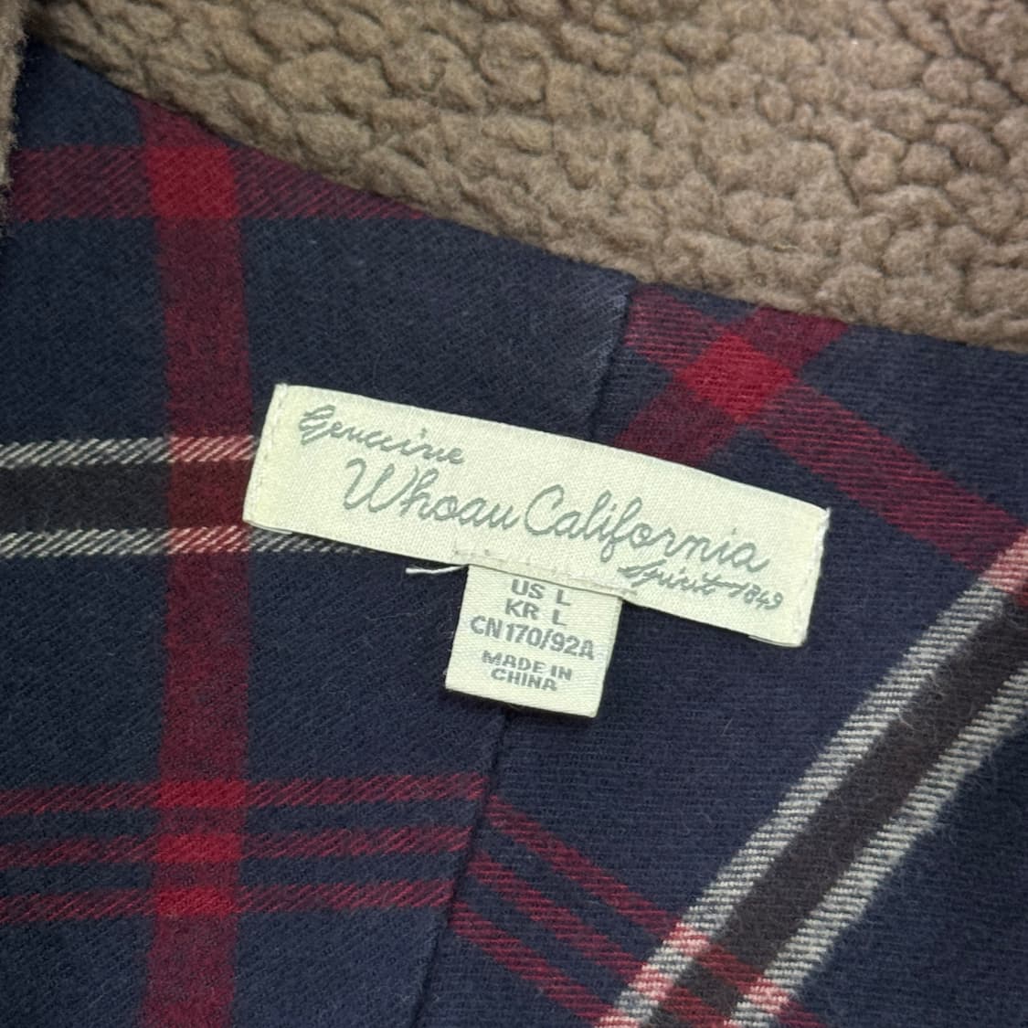 후아유 에스닉 나바호 후리스 점퍼 L 상품이미지6