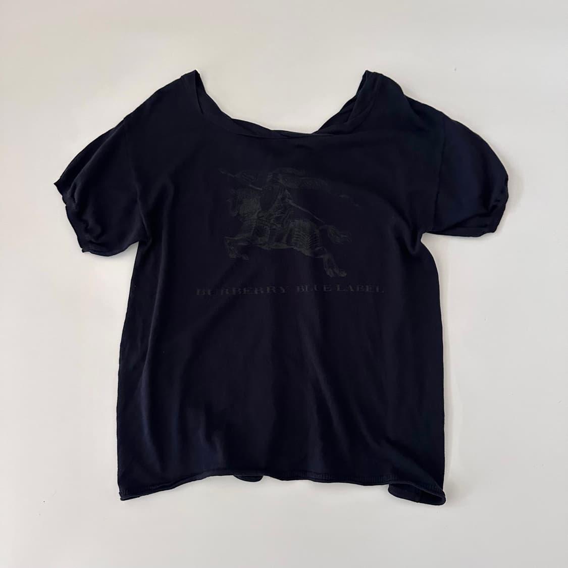 버버리 블루라벨 burberry 로고 반팔 블라우스 상품이미지3