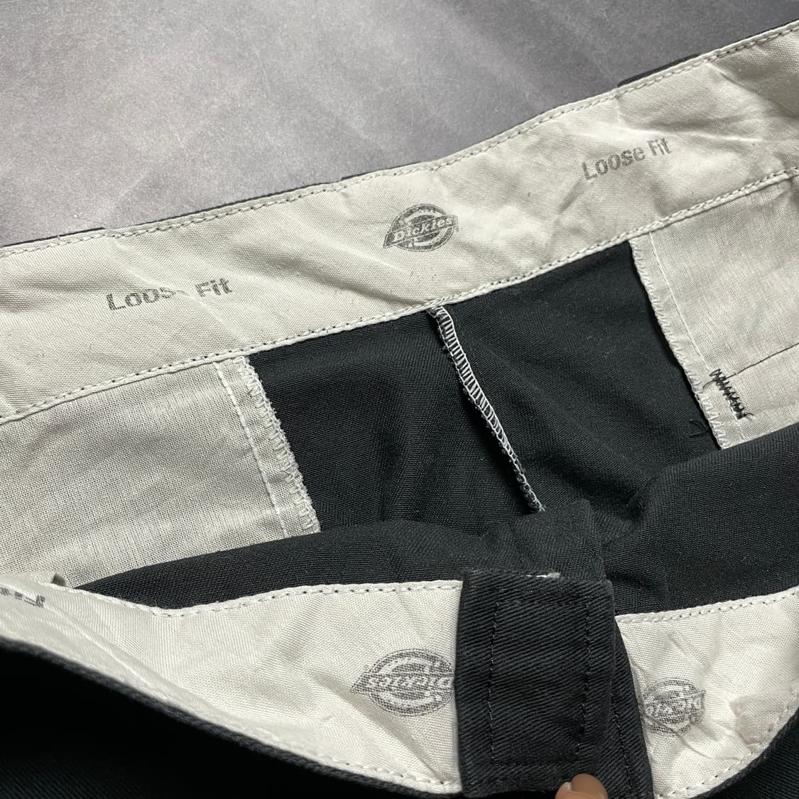 DICKIES 디키즈 빈티지 블랙 더블니 워크 팬츠 A00835 상품이미지10