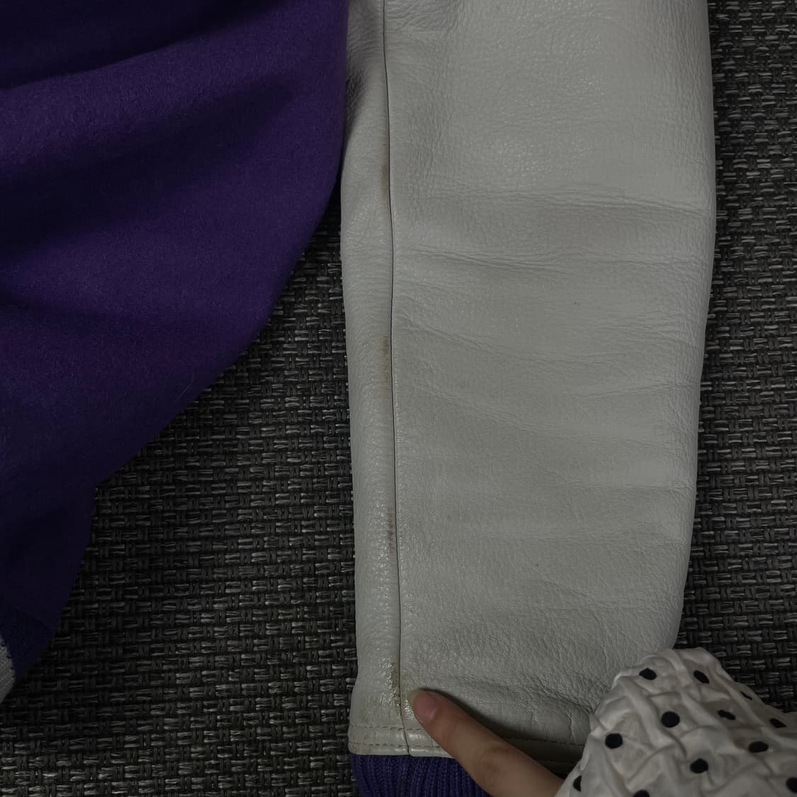 나이키 조던 올드스쿨 점프맨 퍼플 바시티 자켓 95 상품이미지5