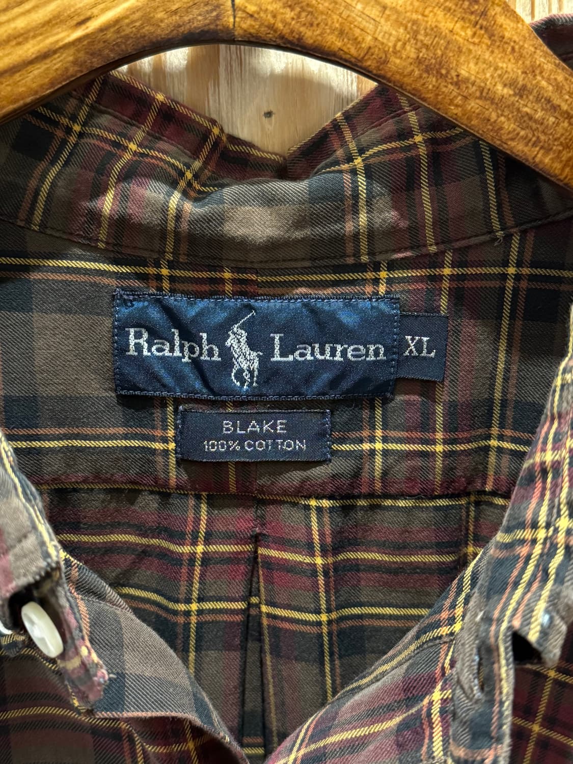 폴로 랄프로렌 체크 셔츠 상품이미지8