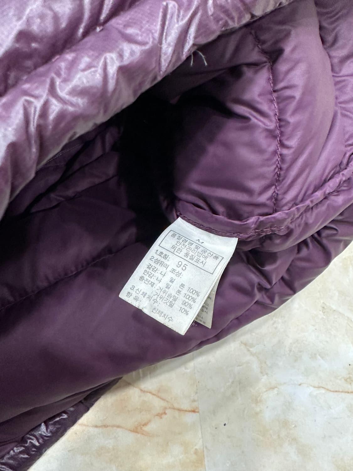 노스페이스 경량 패딩 800 상품이미지8