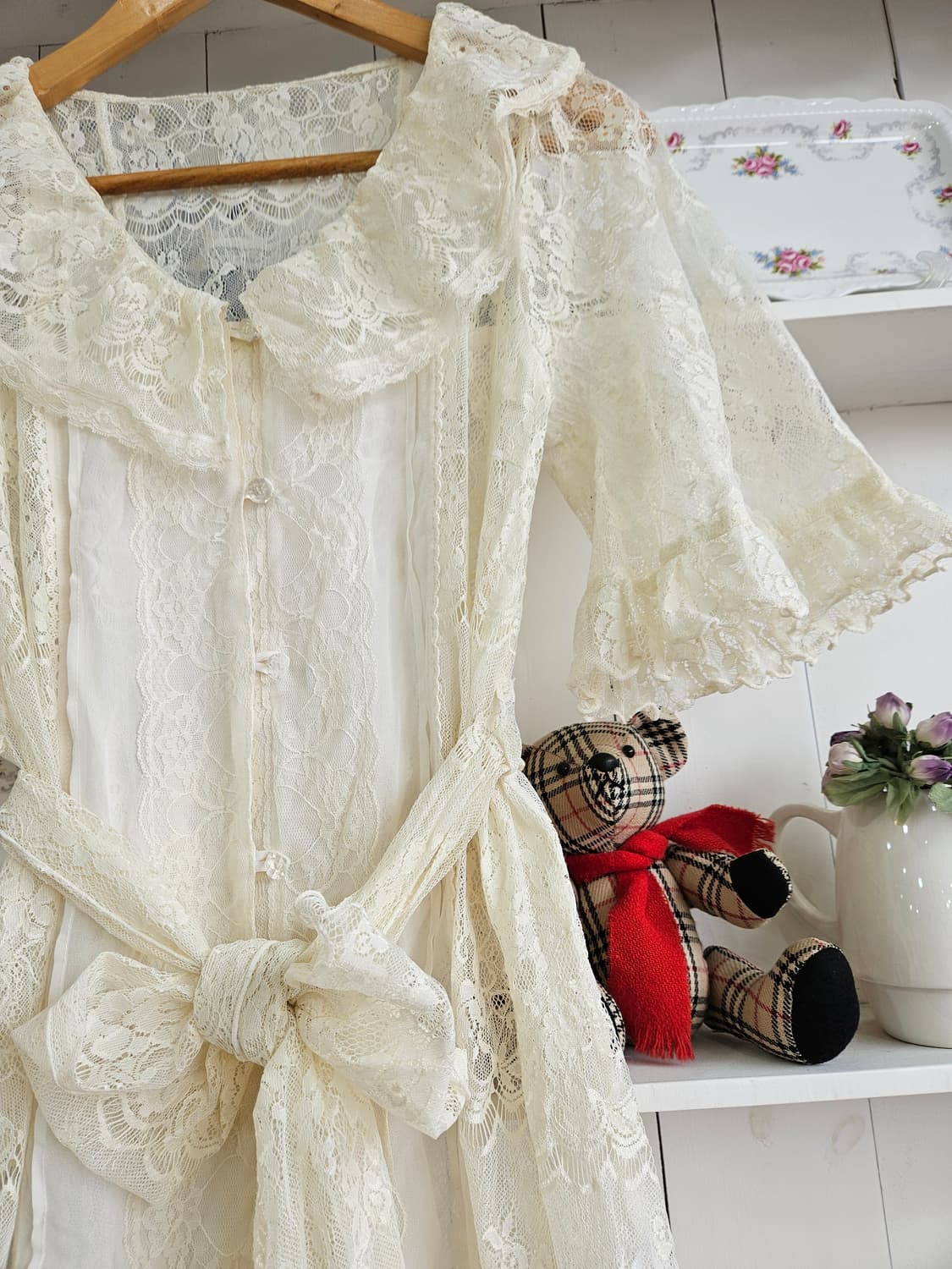 리즈리사 고전 레이스 원피스 상품이미지4