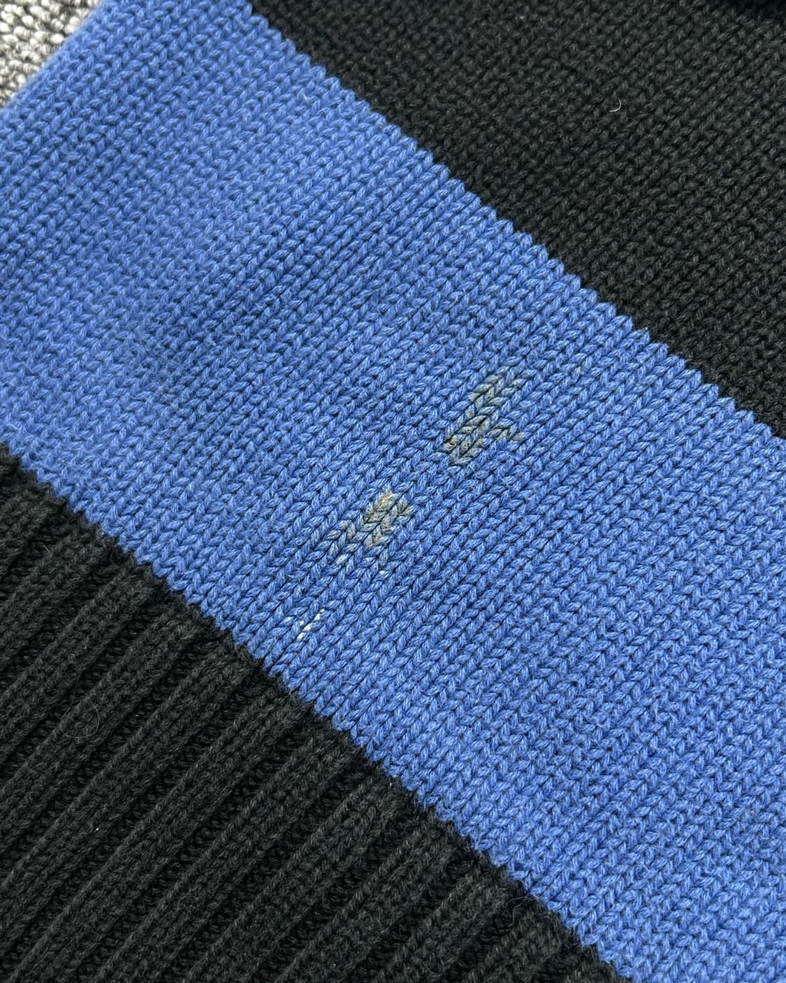 폴로 랄프로렌 스트라이프 하프집업 니트  상품이미지6