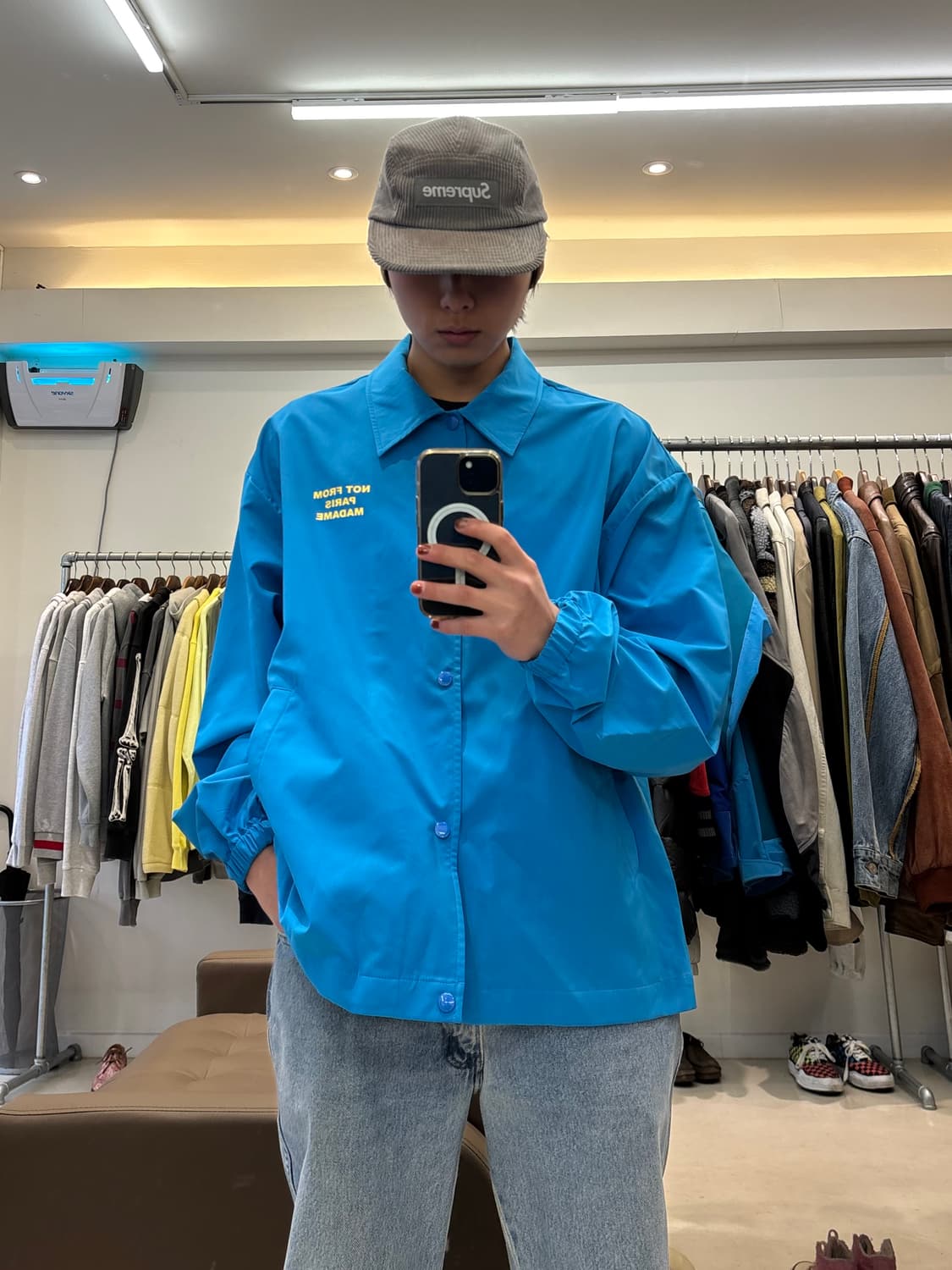 드롤드무슈 LA VESTE SLOGAN 코치 자켓 상품이미지9