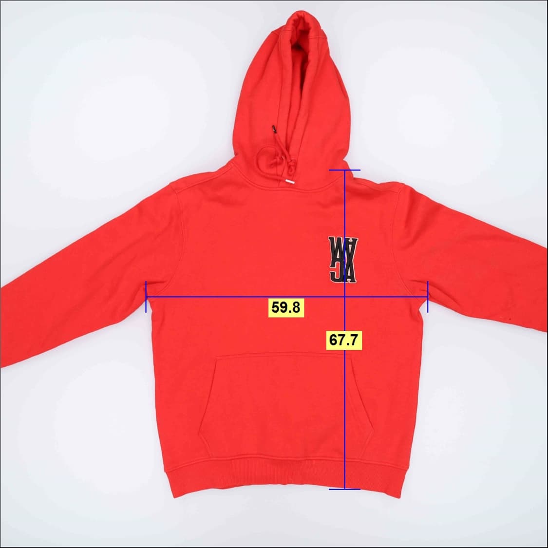 95 왁 기모 후드티 0325H1 상품이미지6