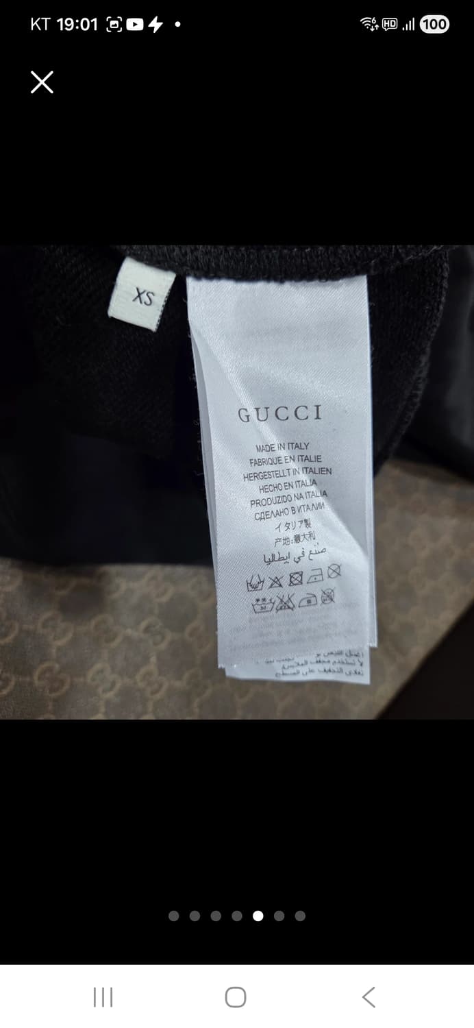 구찌 스네이크 맨투맨 남.녀.공용 상품이미지5