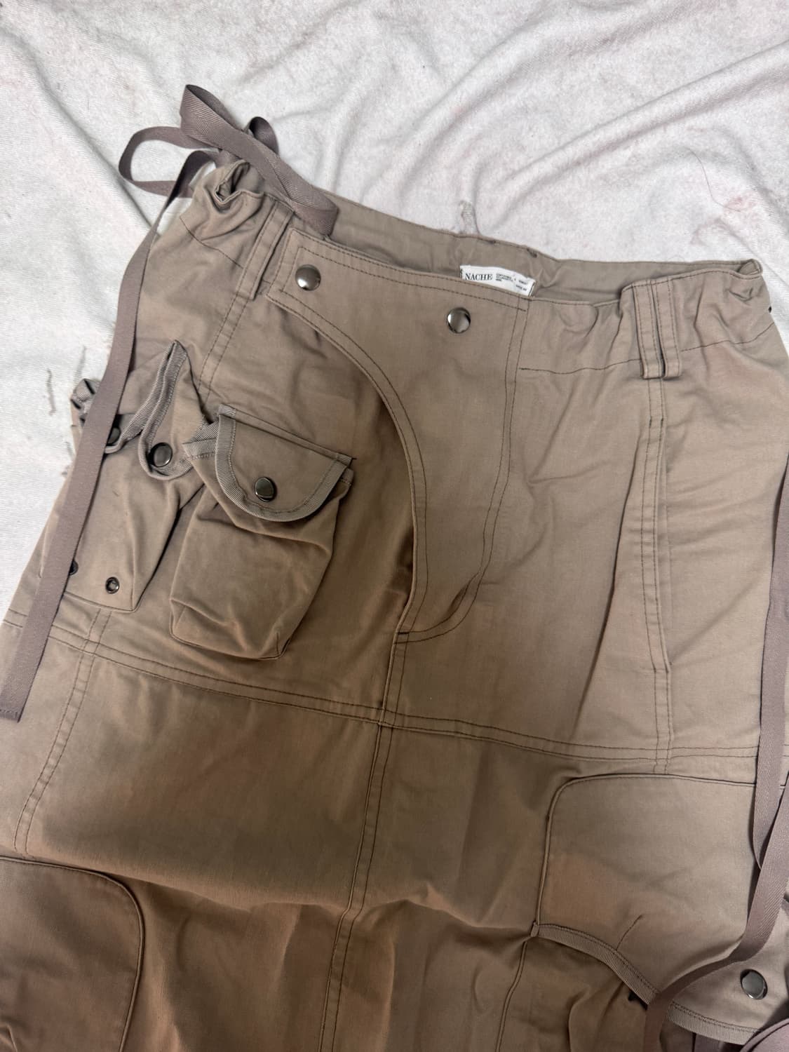 Nache 롱 카고 스커트 상품이미지2