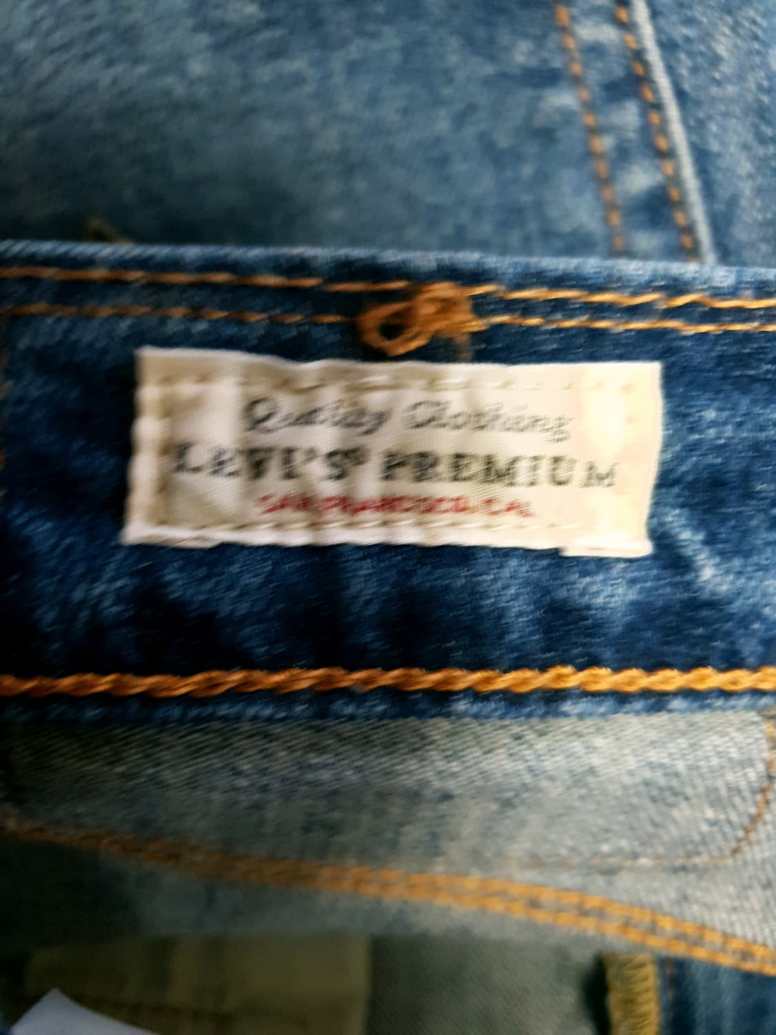 리바이스 502 빅E 테이퍼드 프리미엄 워싱 스트레치 데님팬츠 (30) 상품이미지5