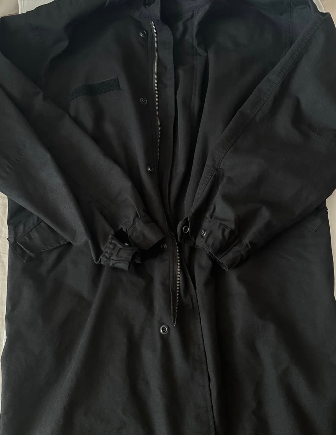 해칭룸 모즈파카 워시드블랙 (2) 상품이미지3