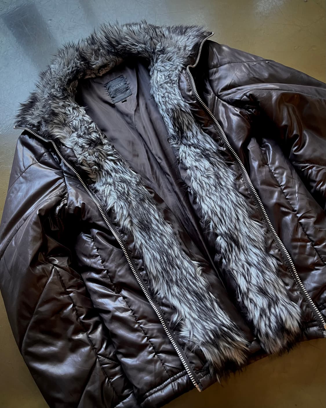 90-00s LOUIS CHAVLON V-Kei Fur Padded JK 상품이미지4