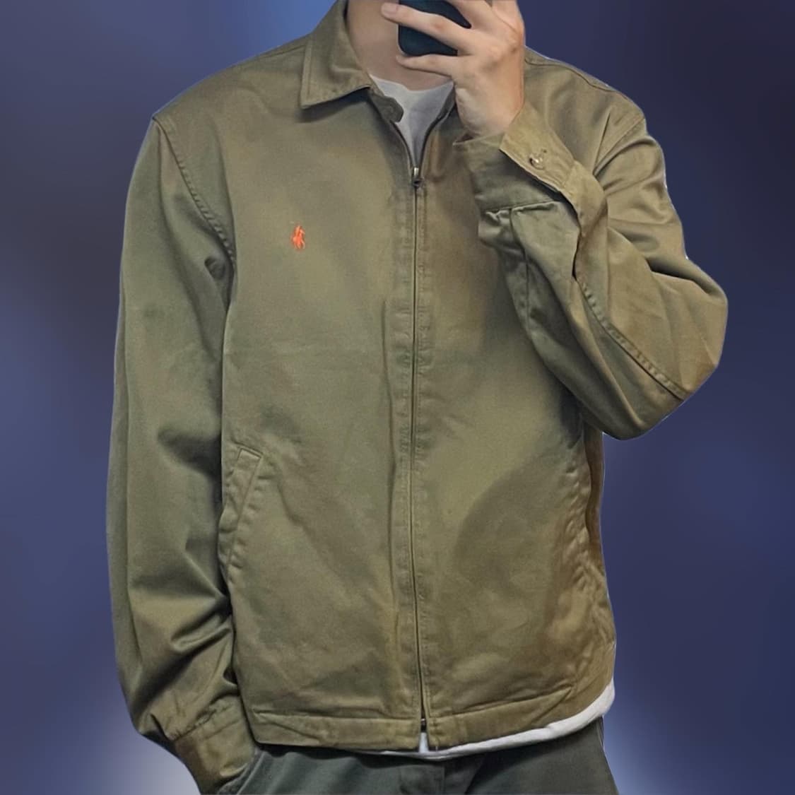 폴로 바이스윙 자켓 탄 베이지 상품이미지4