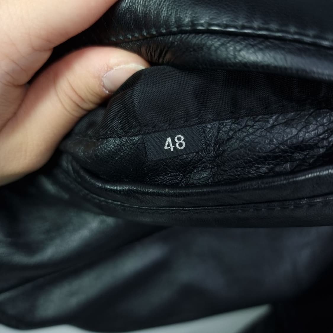 [빈티지] 리얼 램스킨 밍크퍼 양면 가죽 봄버 자켓 P01363 상품이미지8