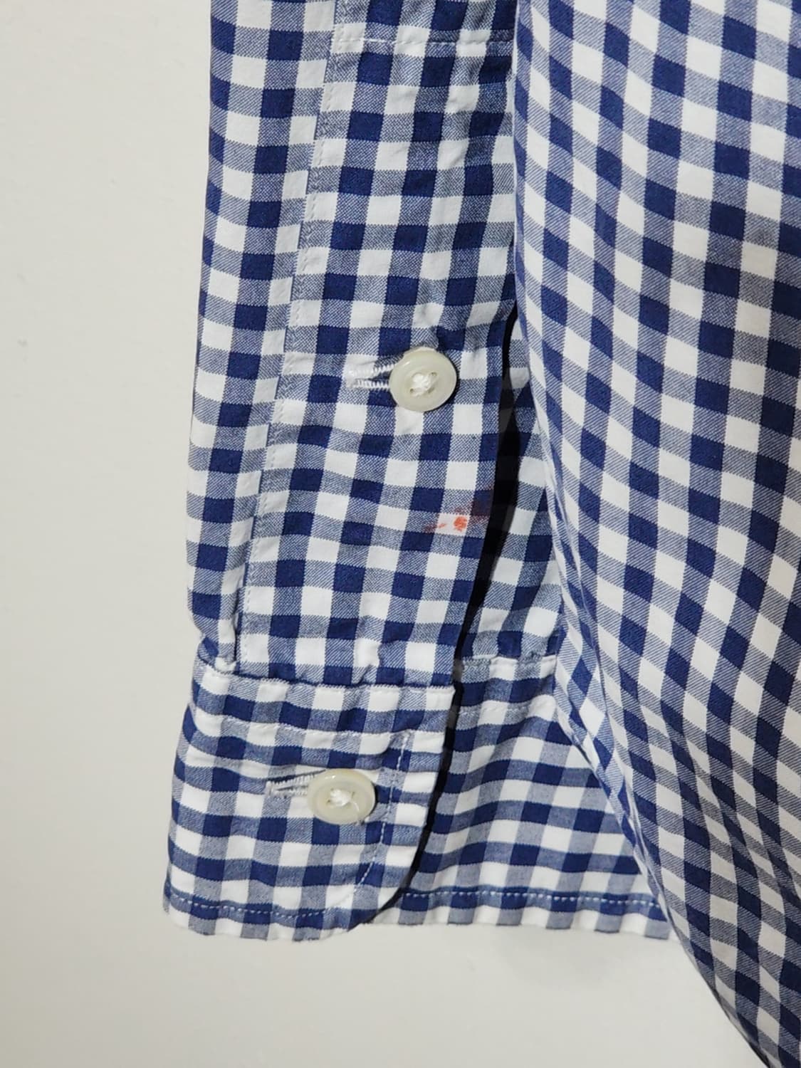 (S) 랄프로렌 폴로 셔츠 체크 남방 로고 캐주얼  상품이미지5