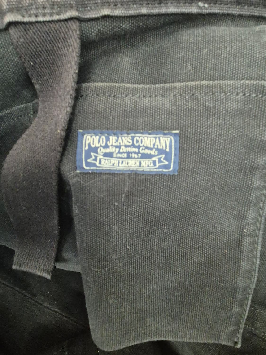 폴로 진스 컴퍼니 랄프로렌 태그가 달린 토트백 상품이미지7