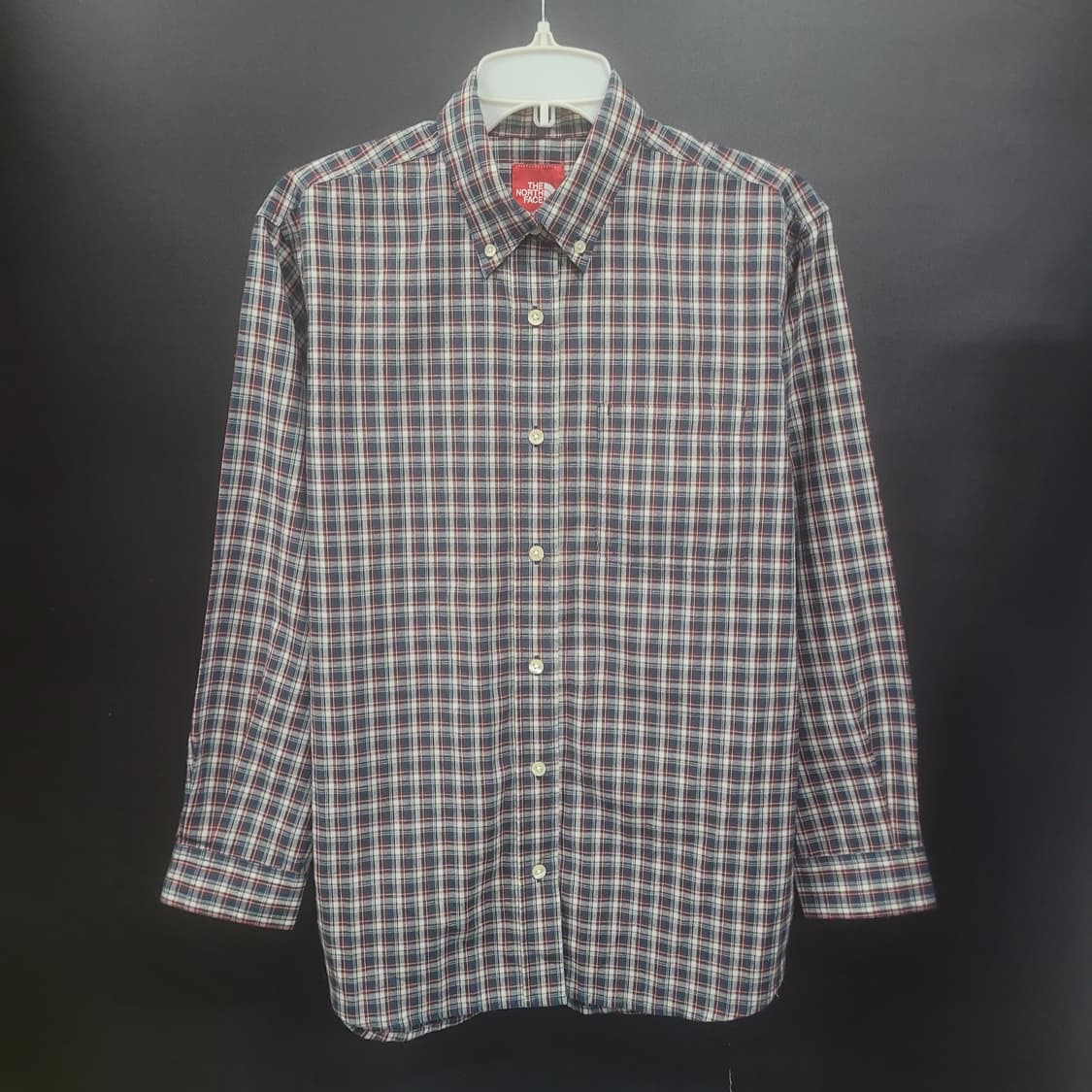 NORTH FACE 노스페이스 일본판 체크 오버핏 셔츠  상품이미지7