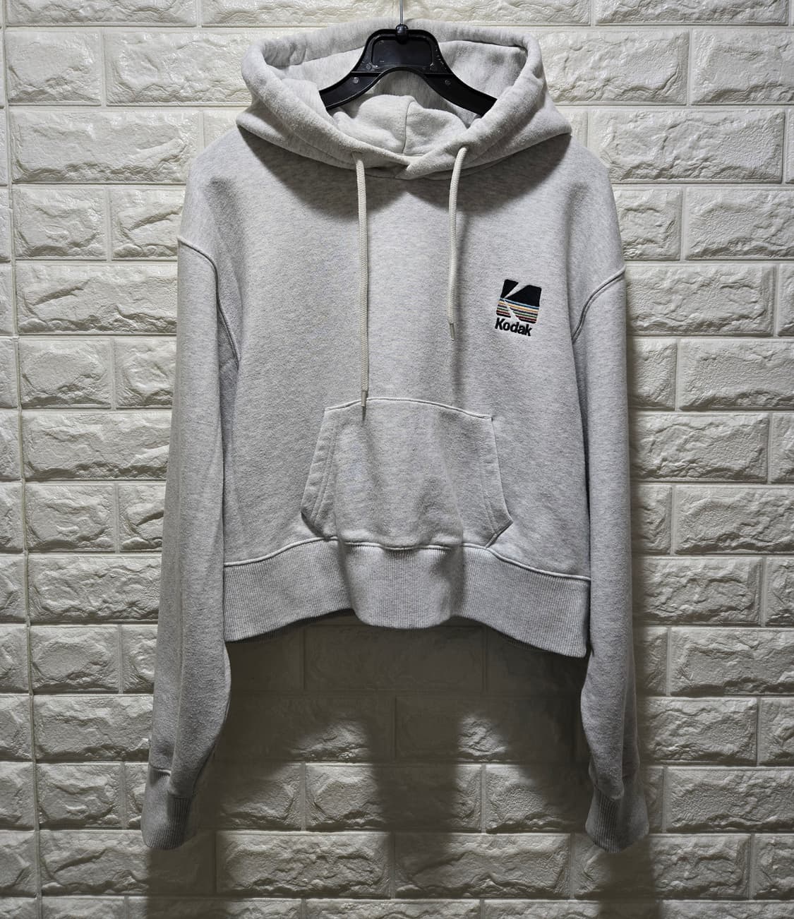 코닥 레인보우 로고 크롭 후드티 후디 95 상품이미지1