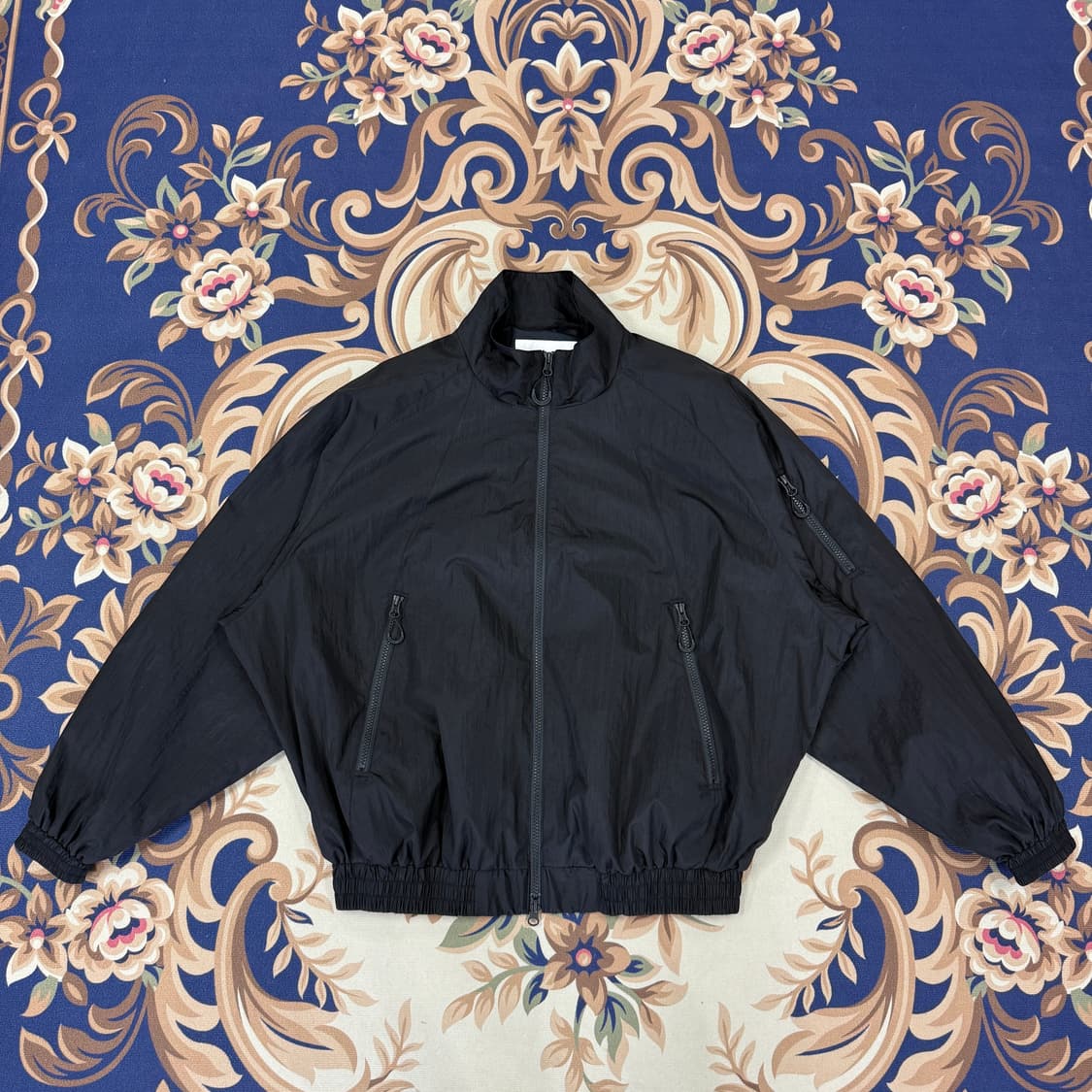 (M)유니폼 브릿지 바람막이 자켓(블랙,2way지퍼) 상품이미지1