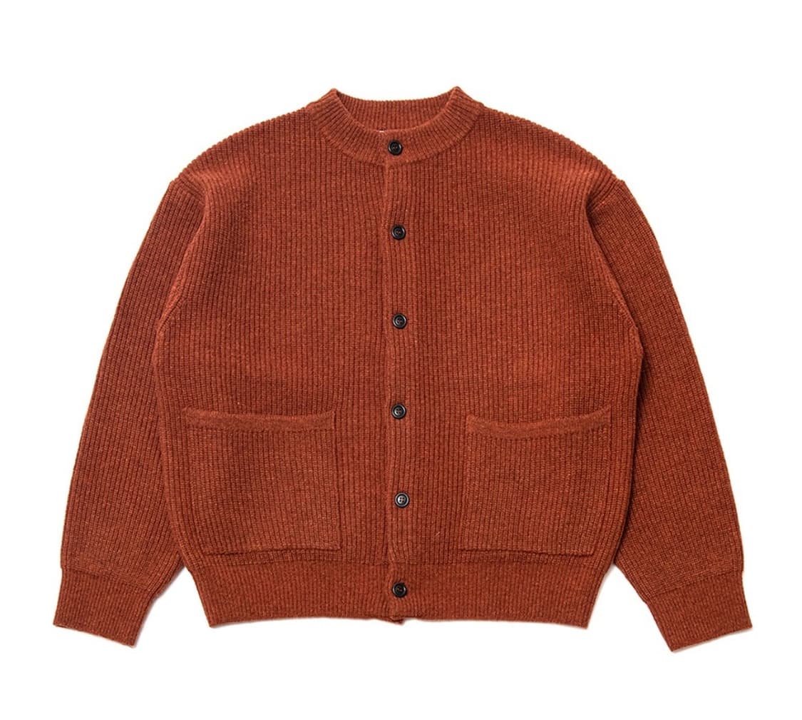 BEAT & SLNC 비트앤사일런스 크루넥 울 가디건 상품이미지1