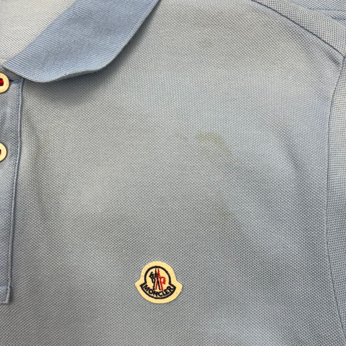 XL 몽클레어 카라 반팔티  상품이미지5