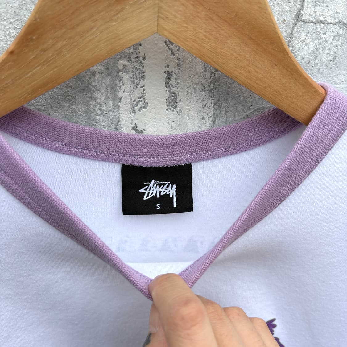 Stussy 스투시 반팔 링거티 상품이미지3