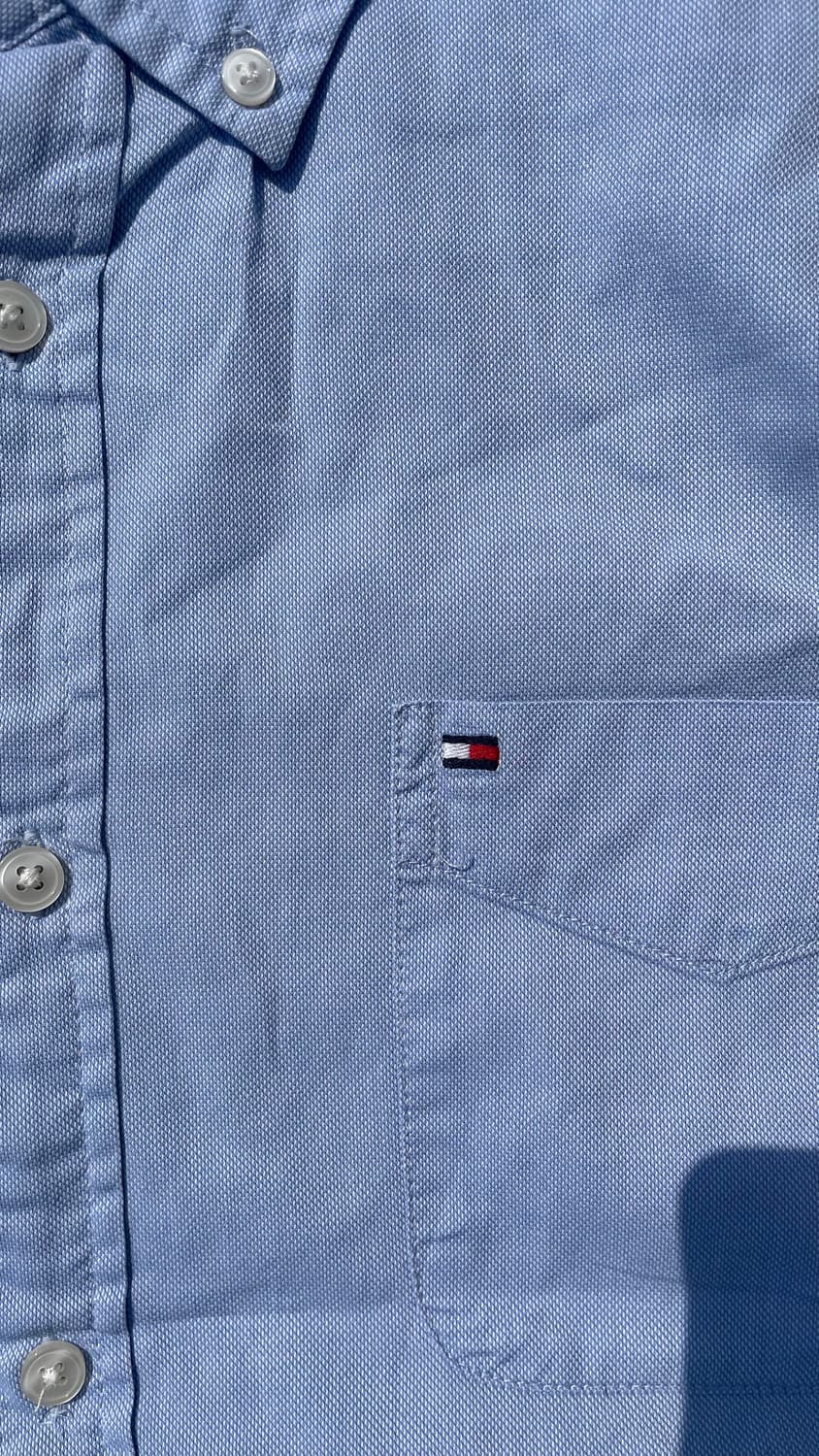 TOMMY HILFIGER 00'S 빈티지코튼포켓로고셔츠 상품이미지4