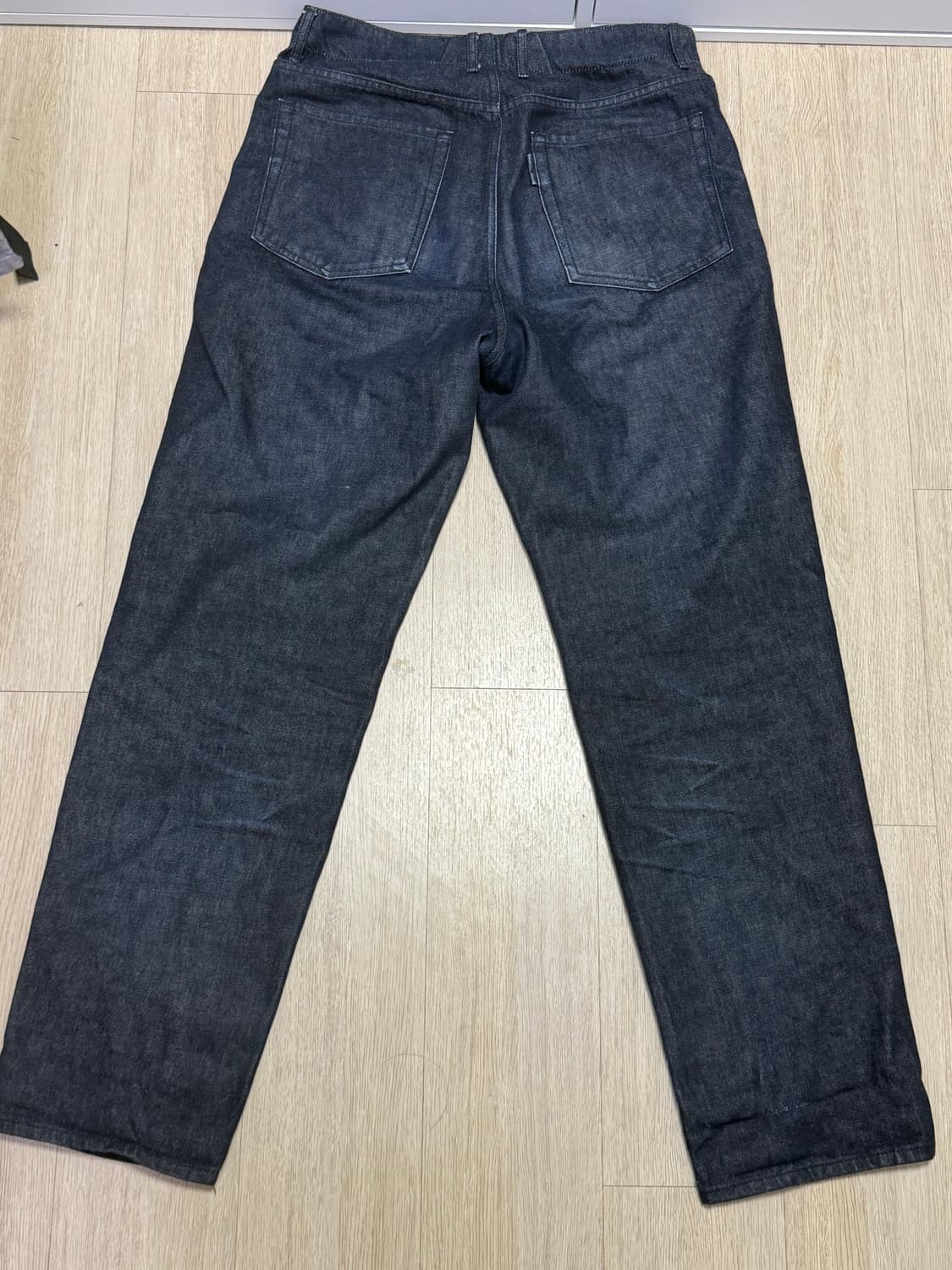 포터리 와이드 데님 원워시드 블루 3사이즈 상품이미지2