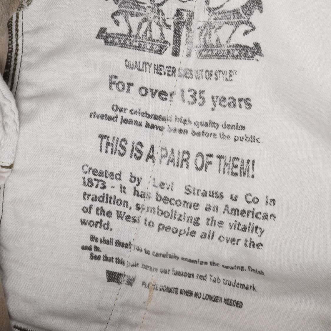 리바이스 카키 밀리터리 카고 팬츠 상품이미지10