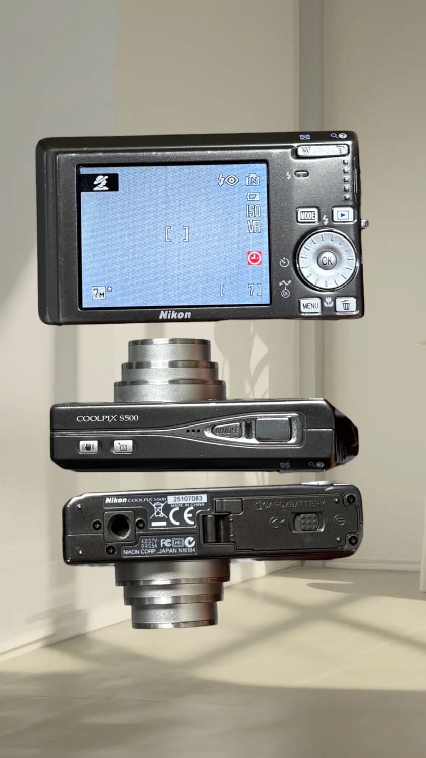 인물추천!) 니콘 쿨픽스 S500 디카 빈티지 캠코더 /캐논소니 카시오 상품이미지2