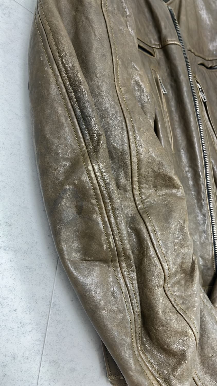 [S,M] 하이더아커만 아카이브 기모노 봄버 상품이미지4