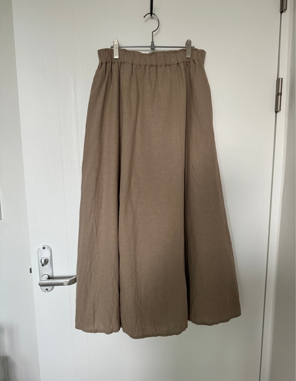 Natural Linen Flare Skirt 상품이미지1