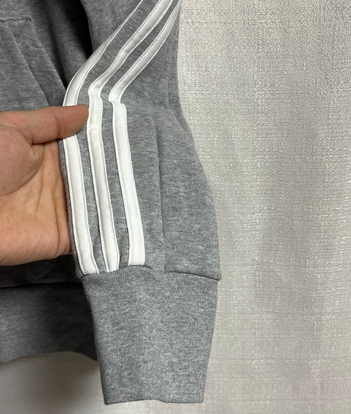 공용 아디다스 그레이 후드티셔츠 L 상품이미지2