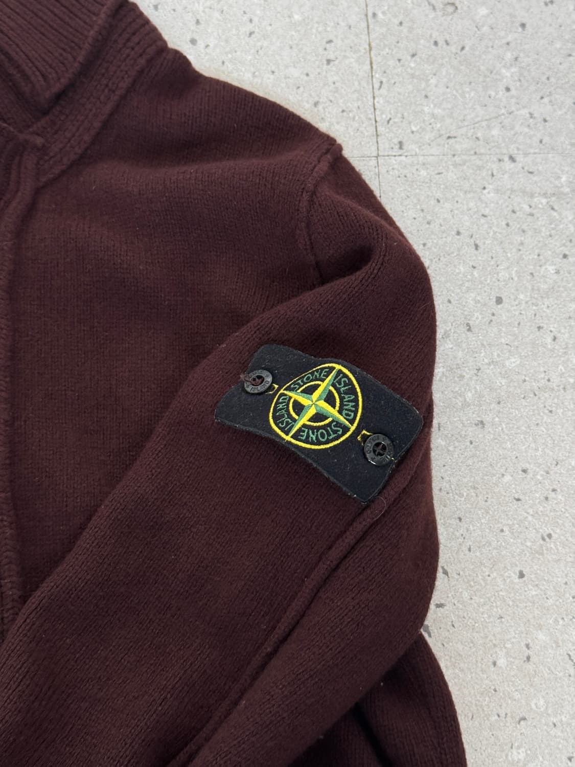 스톤아일랜드 니트 집업 상품이미지4