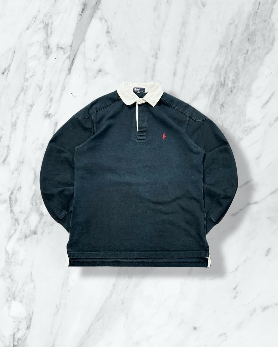 폴로 랄프로렌 숄더 패치 럭비 스웨트셔츠  상품이미지1