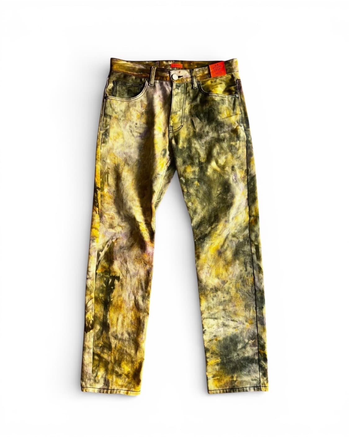 SR STUDIO fw21 퍼플 더트 데님  상품이미지1