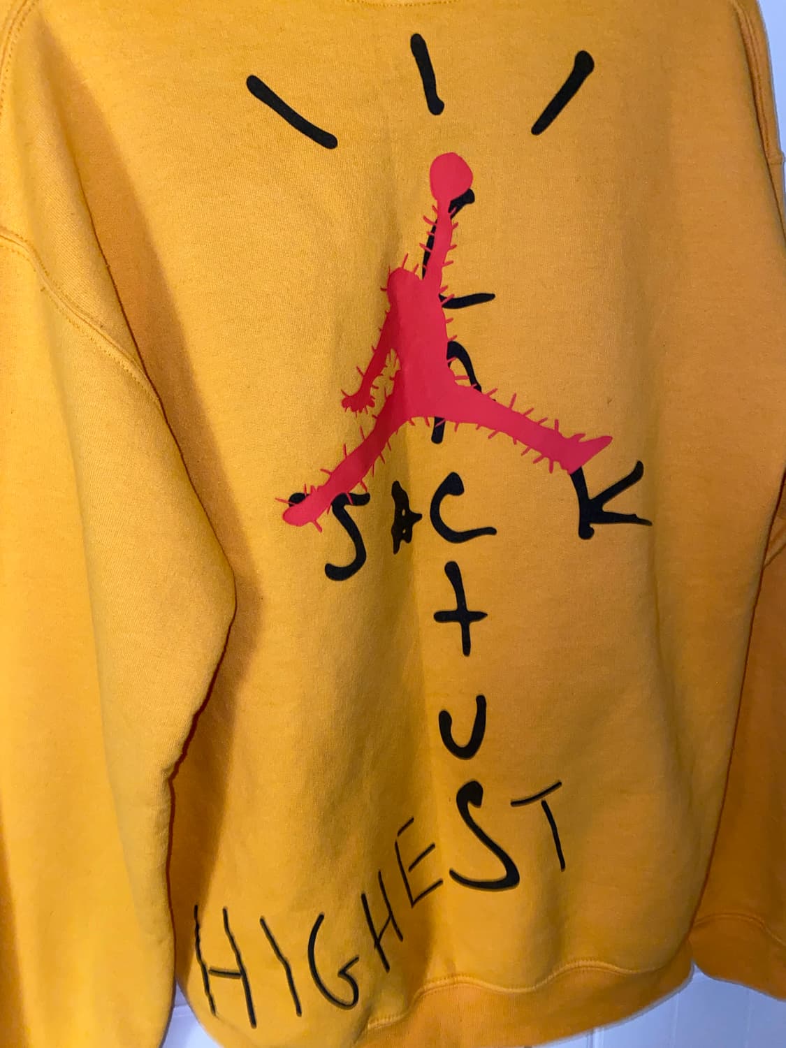 Travis Scott 머천 역스우시 후드 (S) 상품이미지3