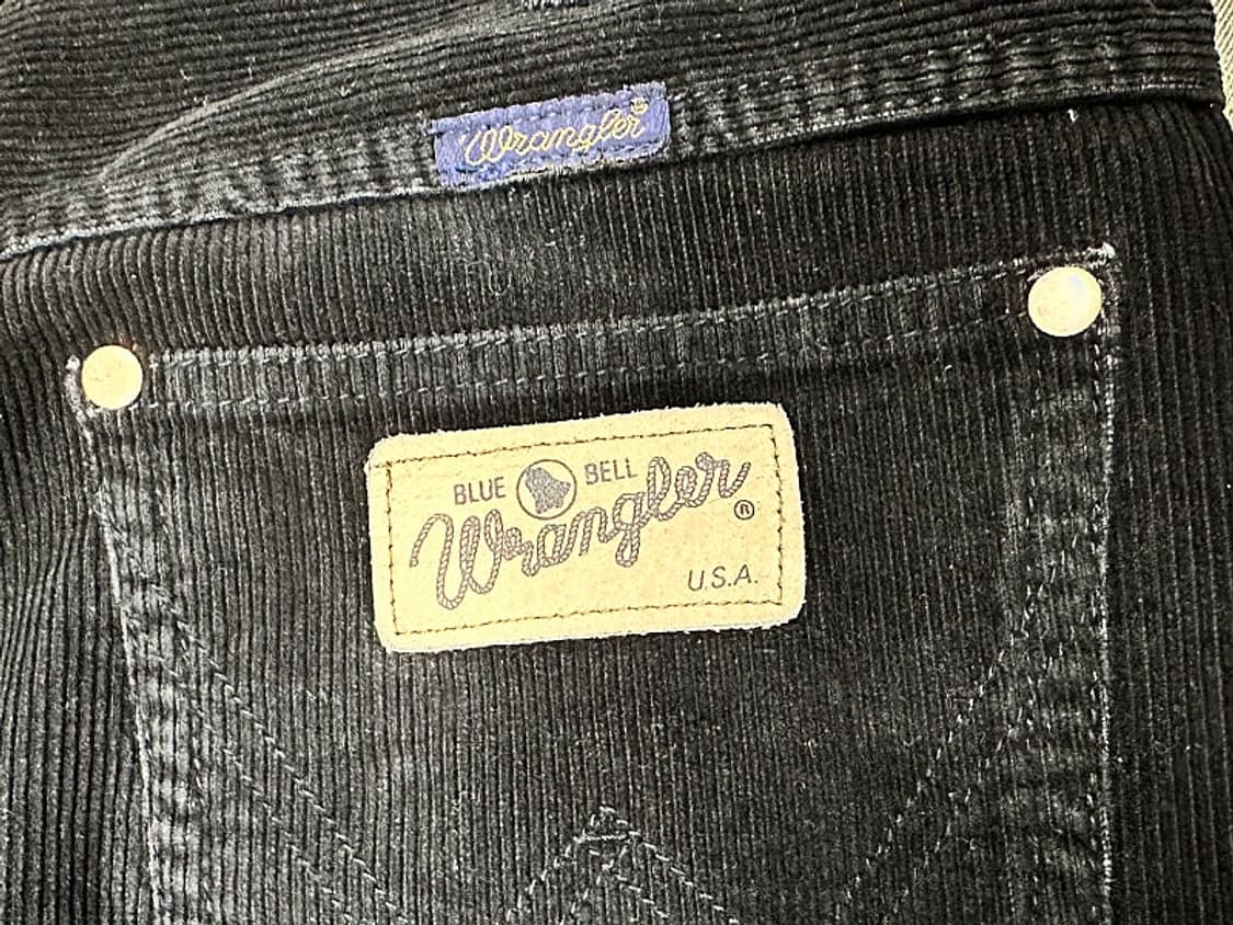 90s 랭글러 코듀로이 블랙 (straight fit) 상품이미지4