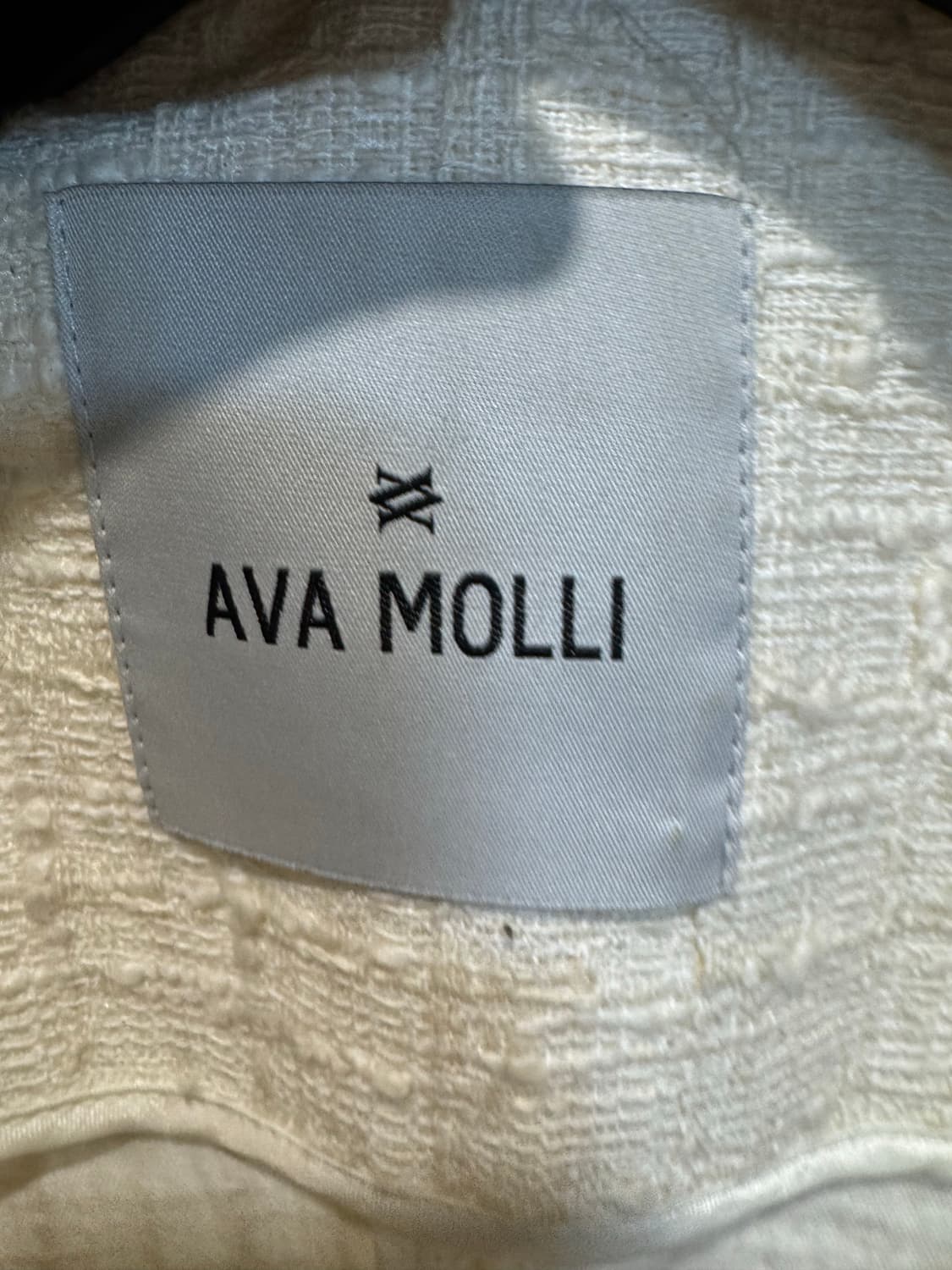 Ava molli 아바몰리 반팔 트위드자켓 상품이미지4