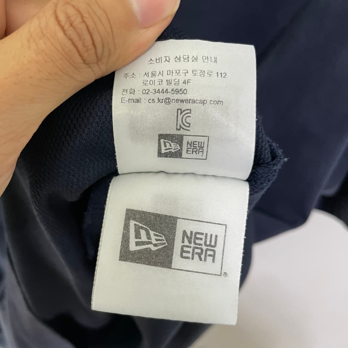뉴에라 백프린팅 반팔 티셔츠 상품이미지6