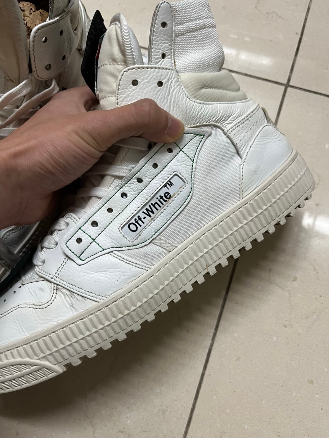 오프화이트 3.0 하이탑 스니커즈 42  상품이미지2