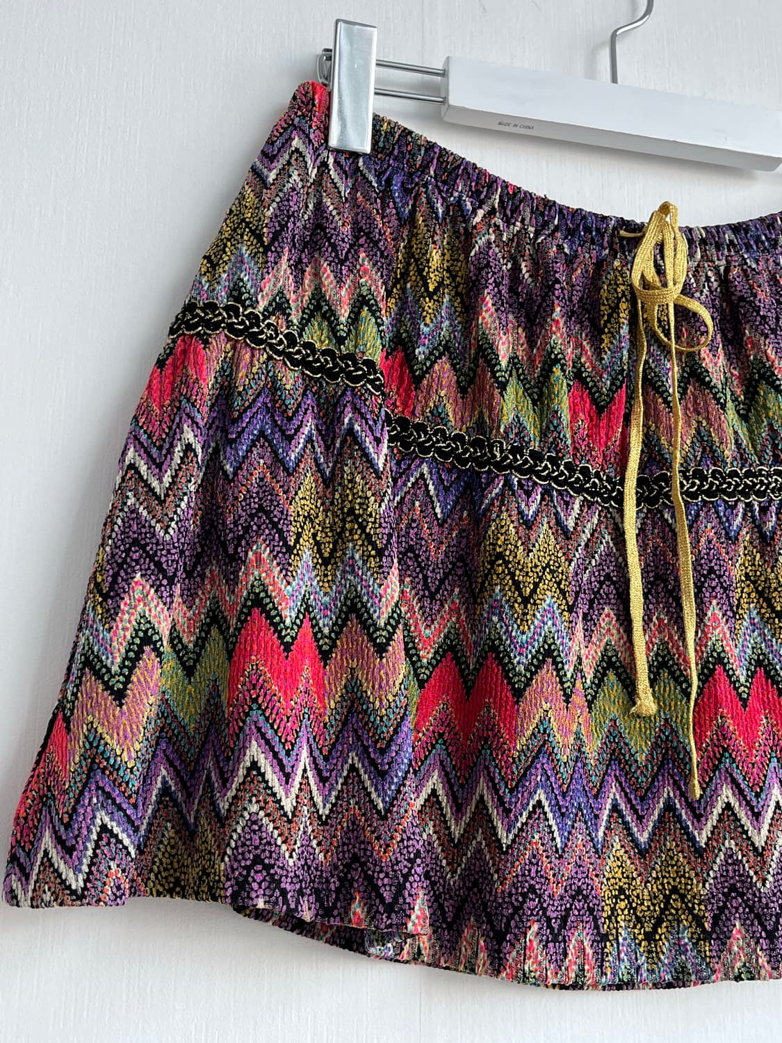 ROSEBUD 멀티컬러 지그재그 스커트 상품이미지5