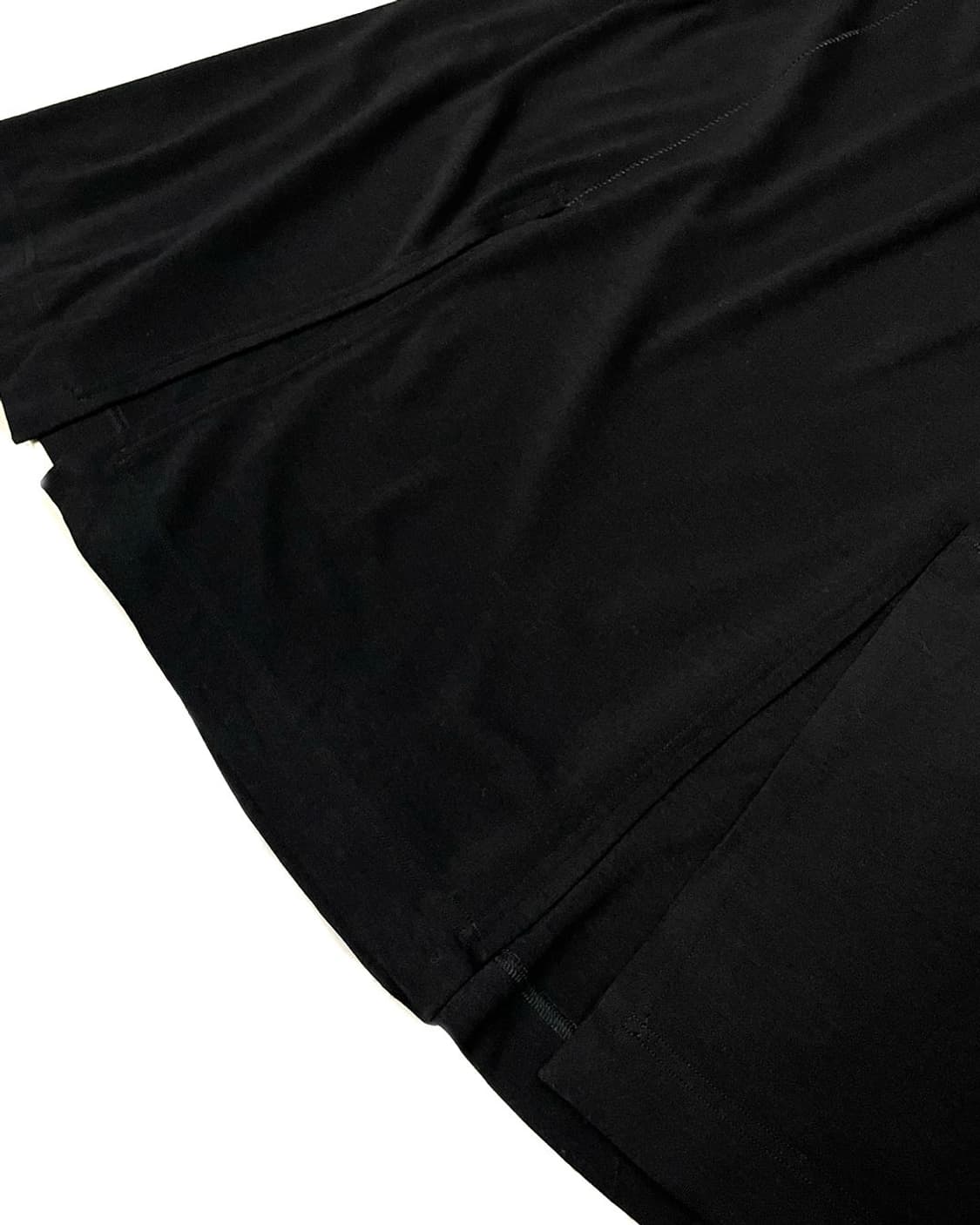 Hiroko koshino 브이넥 블랙 롱 원피스  상품이미지6