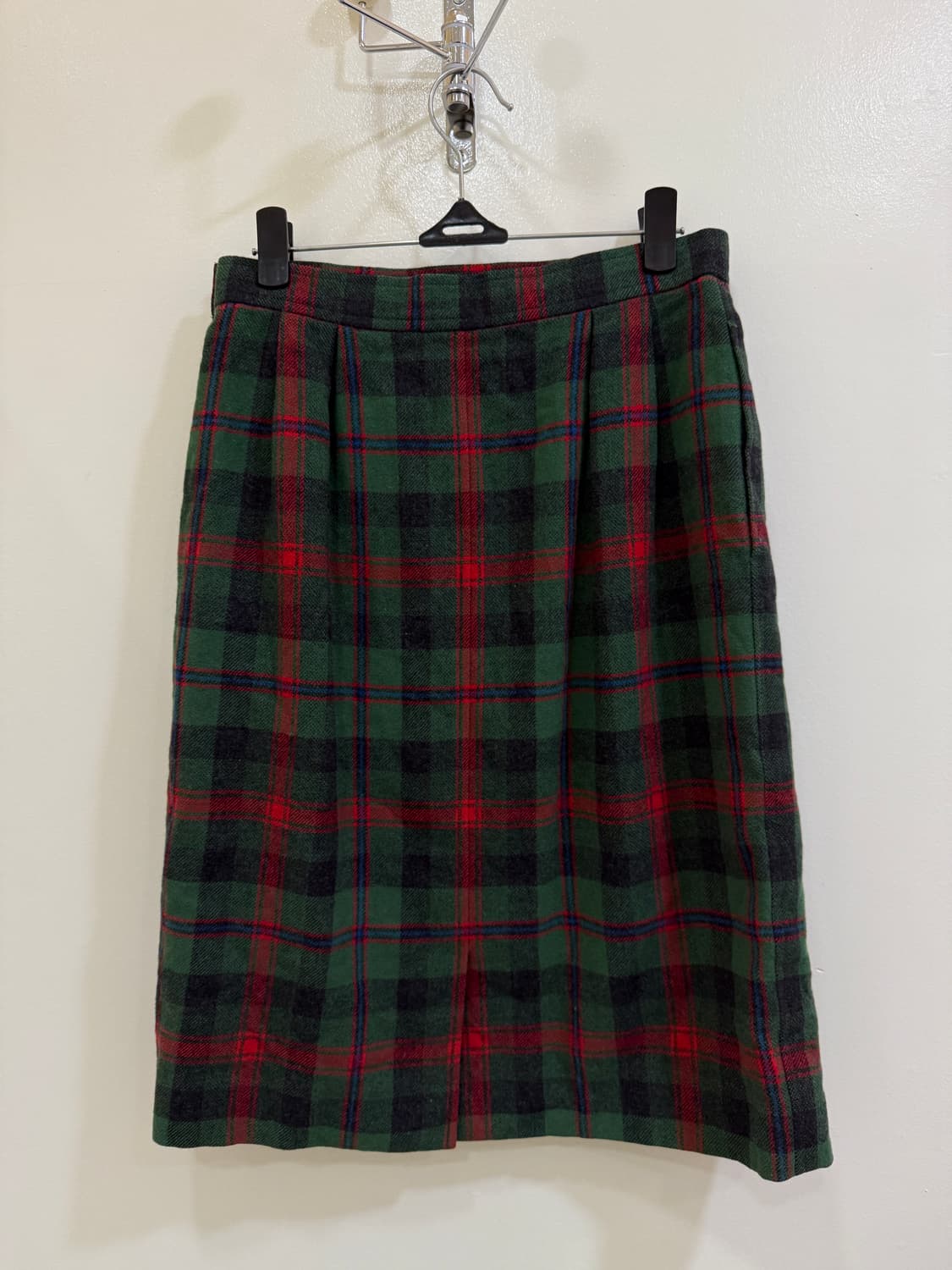 입생로랑 체크 스커트 정품 상품이미지2