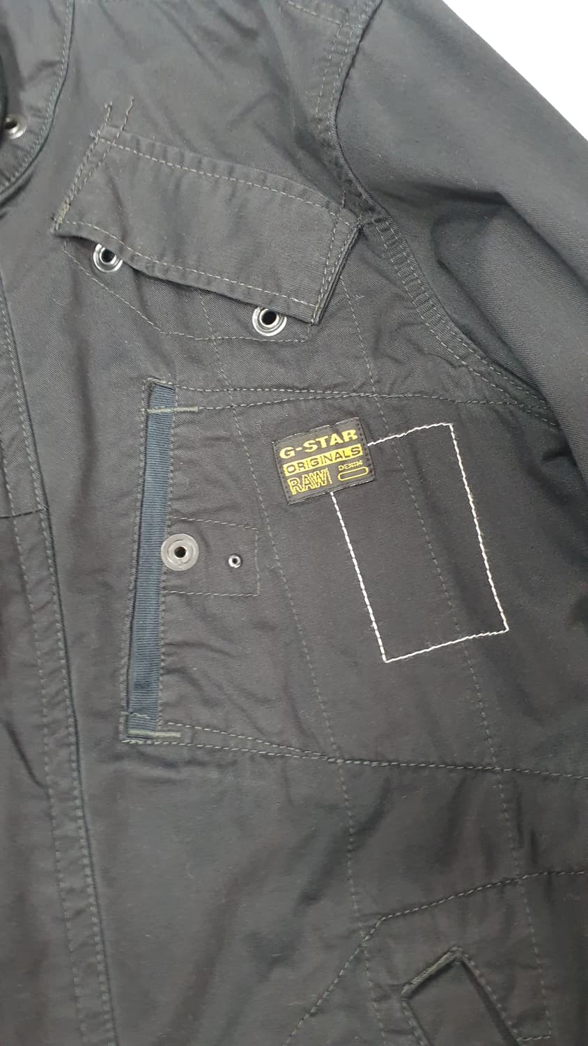 G-STAR RAW 블랙 야상 자켓 L 상품이미지8