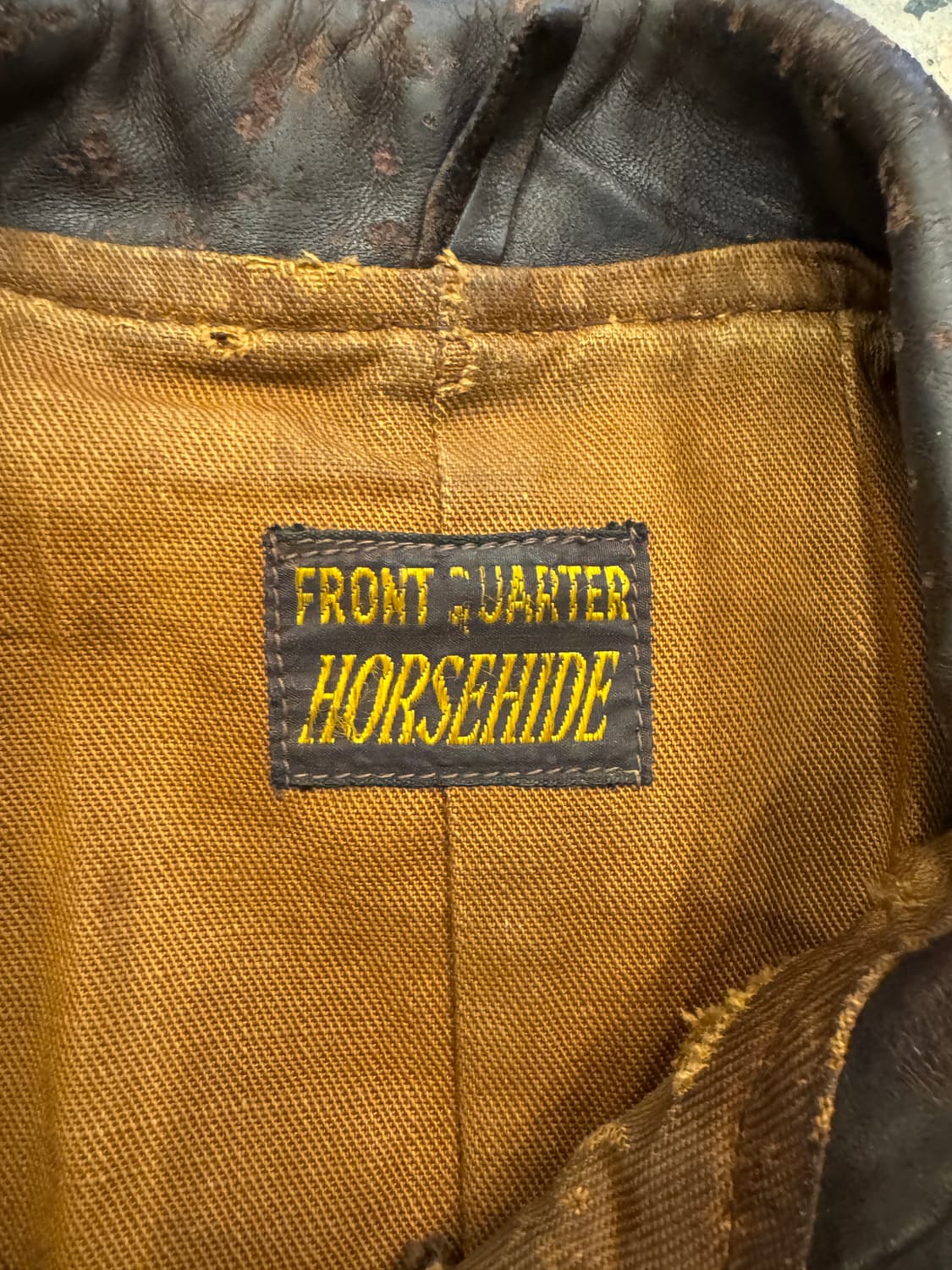 50s Civilian Horsehide A-2 Jacket (40) 상품이미지6