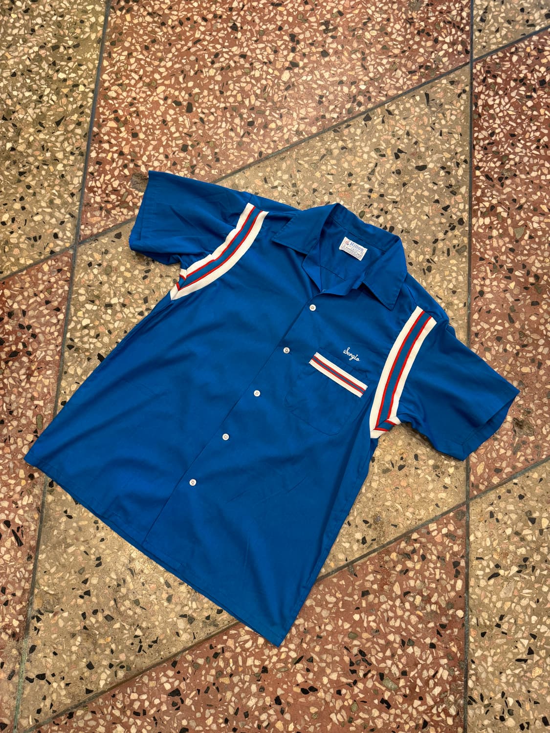 70s Hilton 볼링셔츠 (M) 상품이미지2